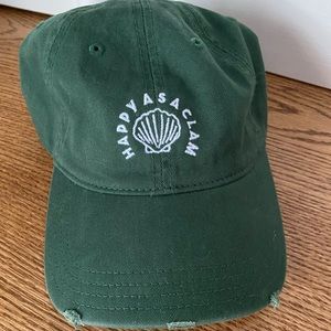 Dark green womens cap
